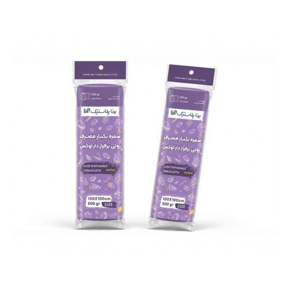 سفره یکبار مصرف لوکس 100×100 وزن 500 گرم